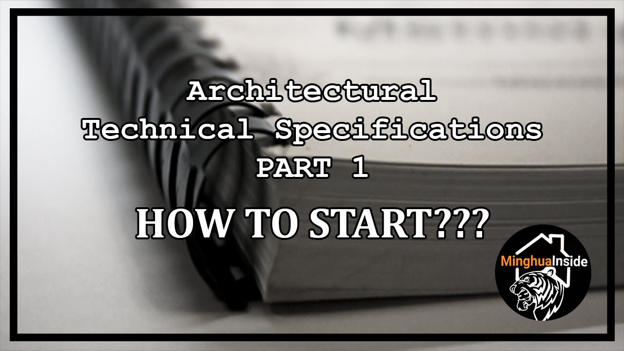 How to start your technical specs paper (part 1)