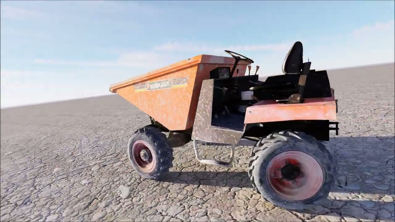 Dumpers construction vehicle 3D Model