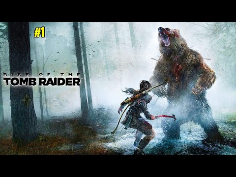 Fighting Wild Bear | Rise Of The Tomb Raider Gameplay #1