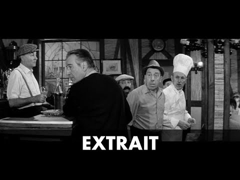 LA CUISINE AU BEURRE  - Extrait #3 "L'apéro" - Fernandel, Bourvil