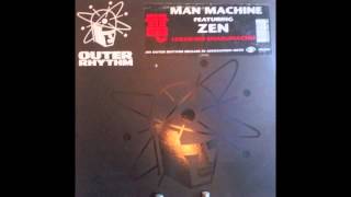 Man Machine Featuring Zen ‎– Denkimi-Shakuhachi on Outer Rhythm ‎–