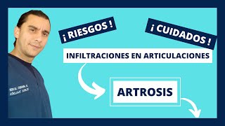 𝗥𝗜𝗘𝗦𝗚𝗢𝗦 de las infiltraciones articulares 💉 e 𝗜𝗡𝗗𝗜𝗖𝗔𝗖𝗜𝗢𝗡𝗘𝗦 para evitarlos.