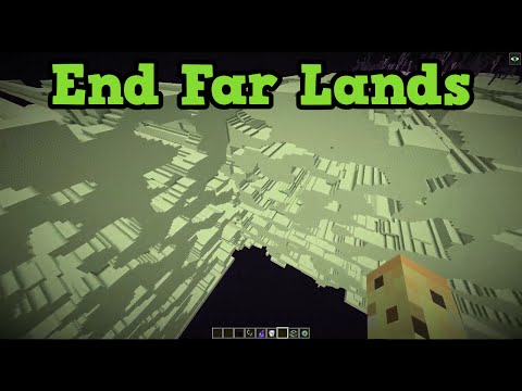 Minecraft 1.9 - END Far Lands