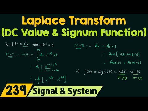Introduction to Laplace Transform