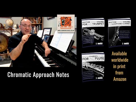 Learn 2 Play Jazz - Chromatic Approach Notes