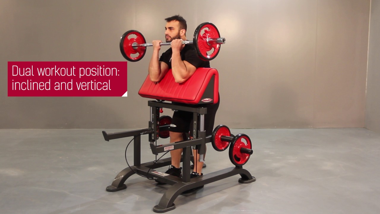 Adjustable standing curl bench | Panatta Sport