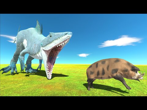 [ Wild Boar Challenge ] Different Size King Shark - Animal Revolt Battle Simulator