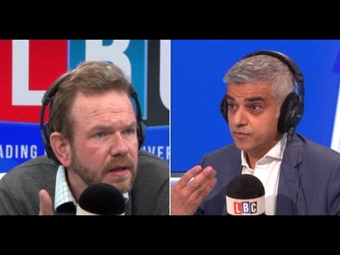 James O'Brien Tells Sadiq Khan: You Don't Sound Like You Care Enough About Knife Crime