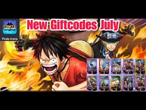 Pirate Arena Mobile New Giftcodes July - One Piece Android iOS Game Free VIP9 & Free SSR