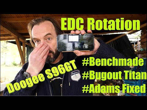 EDC Rotation, Maxace Beetle, Doogee s96 GT Phone, Maxpedition Wallet Survivalset, Benchmade