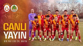 🔴 Galatasaray U19 - C. Alanyaspor U19 (U19 PAF Ligi 24. Hafta)