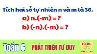 Download lagu Cho biết tích của hai số tự nhiên n và m là 36. Mỗi tích n.(-m) và (-n).(-m) bằng bao nhiêu? mp3