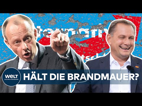 KLARE KANTE DER CDU: Wie Merz mit dem Sturmlauf der AfD umgehen will | WELT Thema