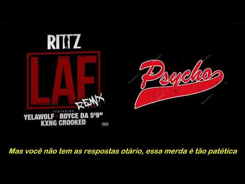 Rittz ft Yelawolf, Royce Da 5'9" & KXNG Crooked - L.A.F. Remix (Legendado)