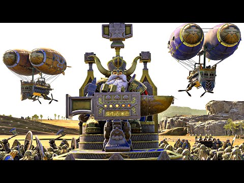 GREENSKINS vs DWARFS - Warhammer TotalWar cinematic battle