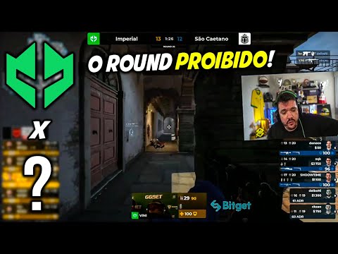 ROUND MILAGROSO! imperial vs São Caetano PGL Major Antwerp 2022 Americas RMR | CSGO HIGHLIGHTS