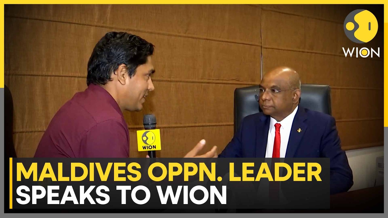 Maldives Opposition Leader Demands Transparency on Muizzu’s Pakistan Defence, Security Deals | WION