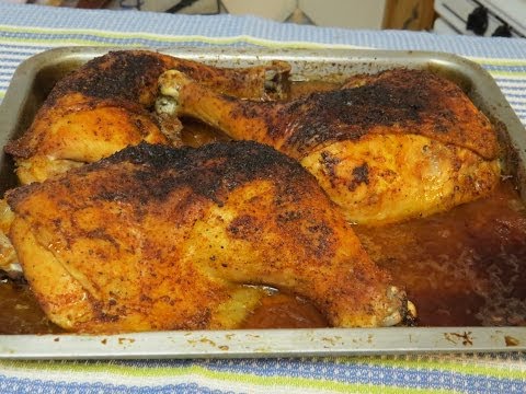 Juicy Whole Chicken Legs Cooked in the Toaster Oven-Easy Recipe