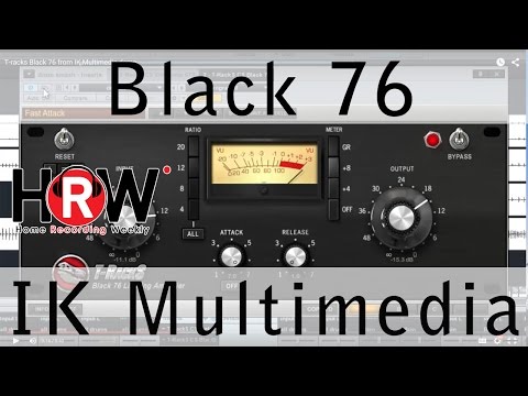 IK MultimediaのT-racks Black 76デモ