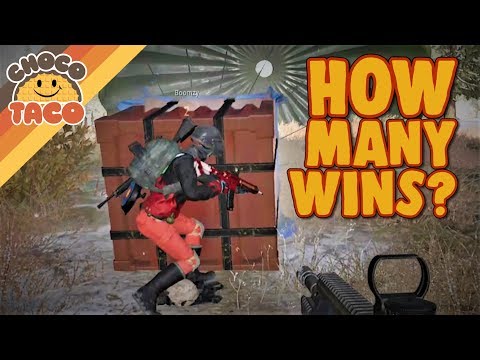 HOW Many Wins for chocoTaco and Boom? - PUBG Gameplay