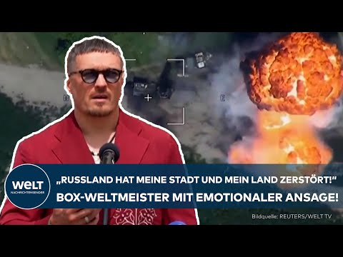 OLEKSANDR USYK: "Russland zerstört ukrainisches Leben!" – Box-Weltmeister mit emotionaler Ansage!