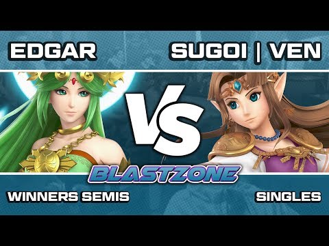 PSG Blastzone: Edgar (Palutena) vs Sugoi | Ven (Zelda) - Winners Semis