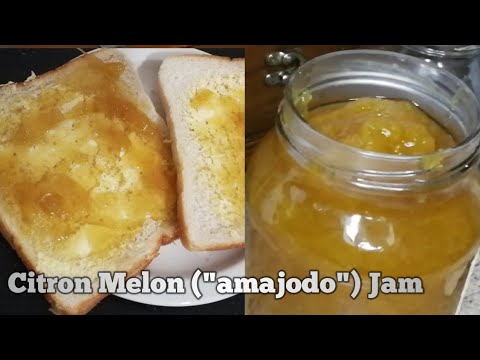 How to make Citron Melon ("amajodo" ) Jam