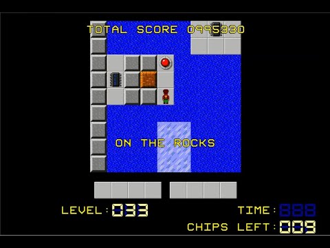 chips challenge 1, level 33