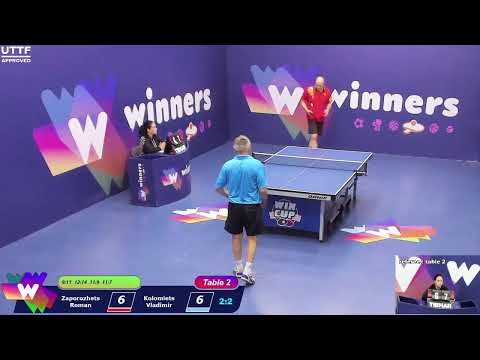 WINners CUP table 2  08.01  Zaporozhets Roman - Kolomiets Vladimir   13:30