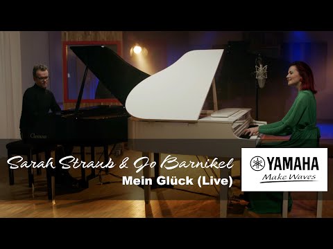 Sarah Straub & Jo Barnikel | MEIN GLÜCK (LIVE) | Pianoversion YAMAHA Clavinova CLP-795GP