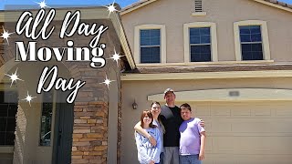 BIG MOVING DAY! // CLEANING MOTIVATION // CLEANING MOM