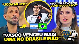 ARGENTINOS DE OLHO NO VASCO E ATENTOS COM O CONFRONTO CONTRA O BOCA JRS