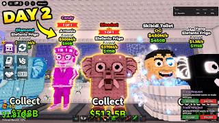 Trading The RAREST 1 OF 1s LIVE (DAY 2) #roblox #stealabrainrot