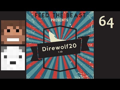 Direwolf20 1.10, Episode 64 - "New Magnet and Other Fun Things"