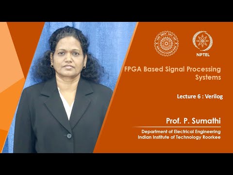 Promo Video of FPGA Based Signal Processing Systems by Prof P Sumathi