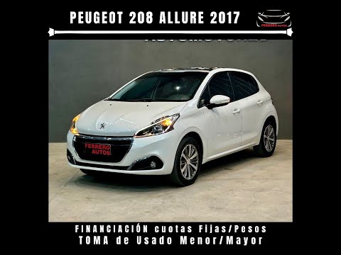 Se Vende: Peugeot 208 Allure 2017 - FERRERO Automotores Oncativo (Provincia de Córdoba)