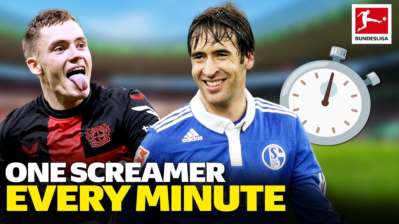 The BEST Goal From Each Minute (1-90) in Bundesliga HISTORY 🎯