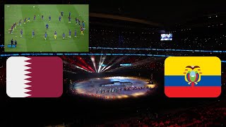 🔴 EN VIVO. Qatar - Ecuador. Partido inaugural del MUNDIAL DE QATAR 2022