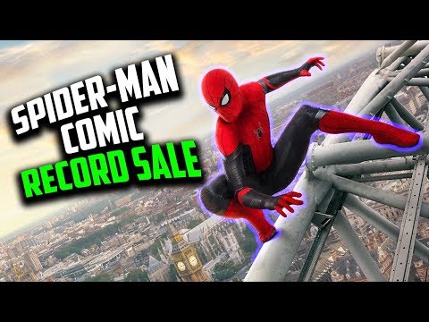 Amazing Spider-Man comic book breaks records because of Spider-Man Far From Home