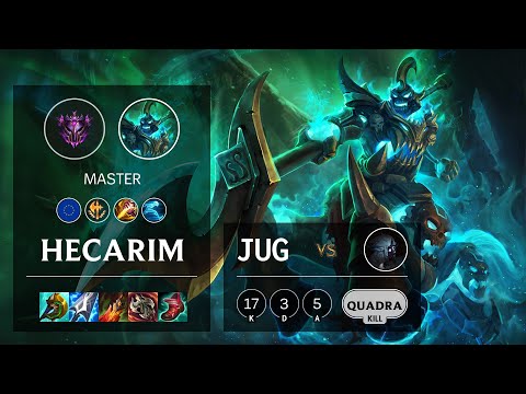 Hecarim Jungle vs Kindred - EUW Master Patch 11.15