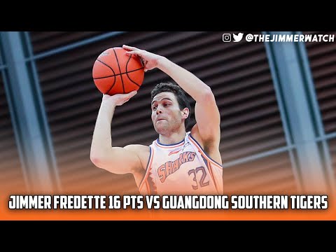 Jimmer Fredette 16 Points vs Guangdong Southern Tigers (12/11/20)