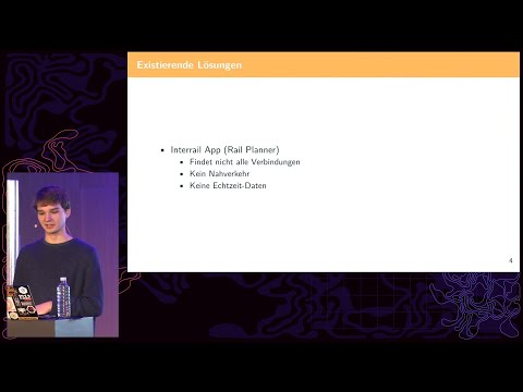 Video Thumbnail: 38C3 - Transitous - offener Routingdienst für öffentliche Verkehrsmittel