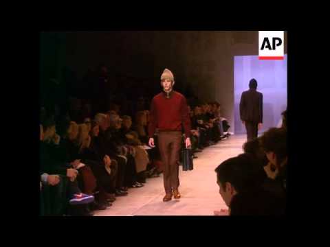 Miuccia Prada unveiled this week an Autumn / Winter 2005 menswear collection
