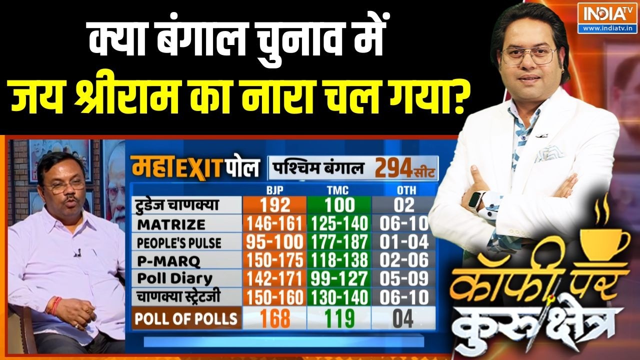 Bengal Election Exit Poll : क्या बंगाल चुनाव में जय श्रीराम का नारा चल ?