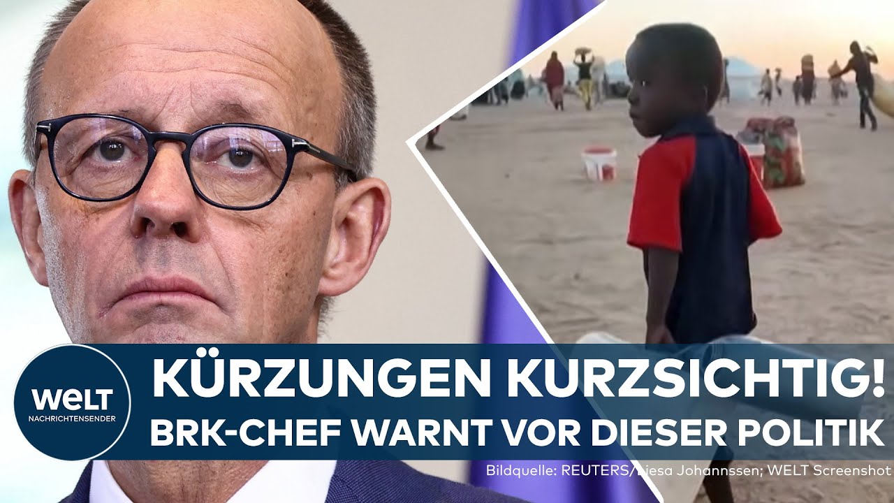 KÜRZUNGEN IM BUNDESHAUSHALT: „Kurzsichtig!“ | Das wird bittere Folgen haben! DRK-Chef kritisiert!
