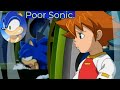 Sonic X Comparison Sonic Became Seasick While Inside Chris S Submarine Japanese VS English