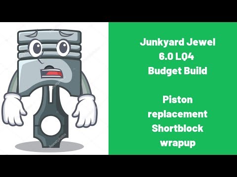 Piston install on LS engine, Driveway Engineer style.