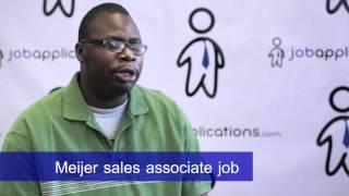 Meijer Interview - Sales Associate