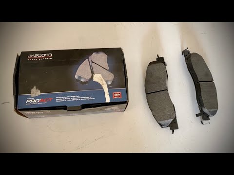 Akebono Ceramic Brake Pad Install on a 2016 Ram 2500