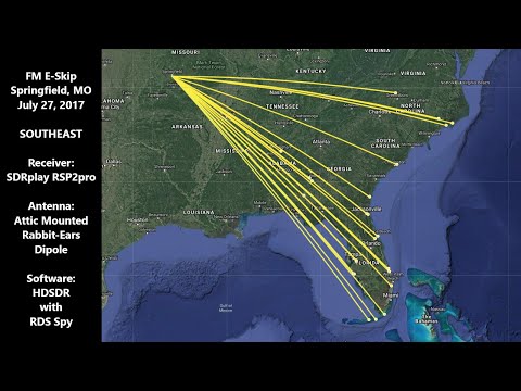 FM DX in SW Missouri (E-Skip - Southeast)